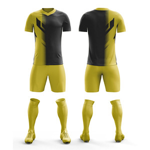 Uniforme de Fútbol Sublimado Transpirable para Equipos y Clubes en Azul |   Tallas para Hombres, Mujeres y Jóvenes, Precio Económico, Precio al por Mayor - Product Image 6
