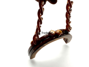 Artistic Resin Chain Necklace Creative Fashion Jewelry for Women Unique Accessories Collection Tradebyd - Product Image 5