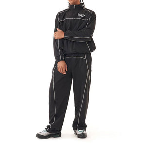 Conjunto Deportivo Casual de Otoño para Hombre, Chaqueta Cortavientos y Pantalón, 2 Piezas, Estilo Urbano - Product Image 1
