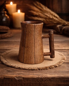 Jarra de Cerveza de Madera de Diseño Clásico, Hecha a Mano, Artículos de Bar Premium para Bares, Restaurantes, Vendedores en Línea y Negocios FBA, Gran Venta - Product Image 5