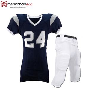 Maillots de football américain personnalisés 2026 en gros, haute qualité, sublimés, unisexes, respirants, en maille, grandes tailles, avec nom d'équipe - Product Image 6