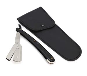 Navaja de Afeitar Clásica Profesional de Acero Inoxidable para Barbería, Hoja Recta de Alta Calidad con Certificación ISO, Personalizable - Product Image 5