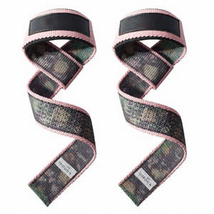 Sangles de musculation imprimées pour tractions, gants de musculation, sangles de force pour l'entraînement en salle de sport, support de poignet pour barre de musculation - Product Image 4