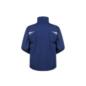 Veste Softshell personnalisée grande taille style vintage tissu denim coupe-vent imperméable pour les sports de plein air-camping randonnée équitation - Product Image 3