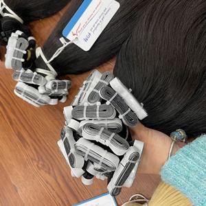 Extensiones de Cabello de Alta Calidad con Cinta Adhesiva, 100% Cabello Humano, Color Natural, Trama de Queratina, Cabello Virgen Sin Procesar, Proveedor Principal en Vietnam - Product Image 4