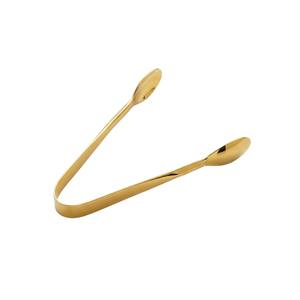 Pince à glace élégante en laiton massif doré martelé – Idéale pour la cuisine et le bar - Product Image 2