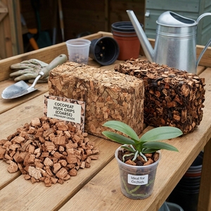 Pommice de noix de coco, produit agricole déchiqueté, copeaux de tourbe de coco, brun naturel, biodégradable, pour usage hydroponique et plantation en jardin - Product Image 6