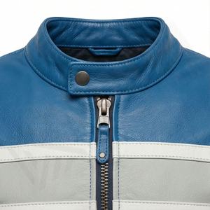 NAI-K07 High Quality Custom Logo Kids Leather Jacket <b>Cow</b> Skin Coat Boys Winter Street Style Tanned Price Of Customized Color - Product Image 4