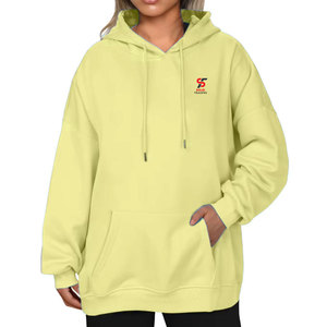 เสื้อฮู้ดดี้ผู้หญิงทรงหลวมสไตล์ลำลองคุณภาพสูง แบรนด์ Solid Trader แขนจั๊มพ์ ดีไซน์ทันสมัยสำหรับฤดูร้อน - Product Image 1