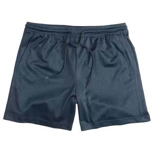 Customized Men Breathable <b>Zipper</b> <b>Shorts</b> For Fitness Bodybuilding Workout Brand Tracksuit Sport <b>Shorts</b> with distressed embroidery - Product Image 1