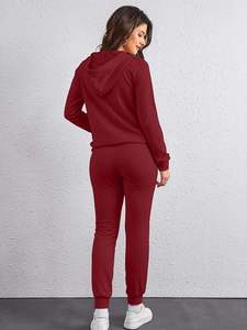 Latest Design Jogging Wear New Arrival Women Tracksuit Street Wear Best Selling Women Tracksuit Set - Product Image 5