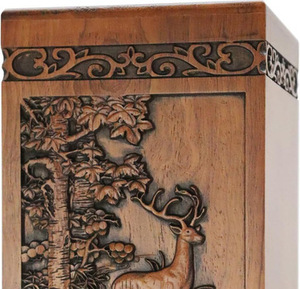 โกศไม้ทำมือสไตล์โมเดิร์นสำหรับงานศพผู้ใหญ่ทั้งชายและหญิง ราคาประหยัด - Product Image 6