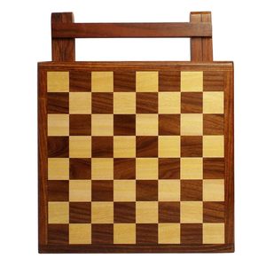 Wooden Foldable Chess <b>Table</b> <b>Game</b> with Storage Drawer Chess Coins Classic Strategy <b>Board</b> <b>Game</b> <b>for</b> Kids Teens Adults - Product Image 2
