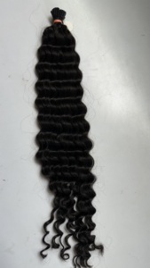 Extensions de cheveux indiens Remy I-Tip à double trame tissée, fixation par clip, 100g, toutes couleurs - Product Image 4