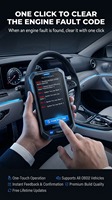 Escáner de Diagnóstico Automotriz AUTOSCAN T300 OBD2, Lector de Códigos de Error del Motor, Probador de Batería, Multicolor, para Vehículos de 12V y 24V