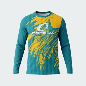 Maillot de football sublimé à manches longues personnalisable de qualité supérieure 2026 – Couleurs personnalisées, 100 % polyester, respirant et séchage rapide - Product Image 2