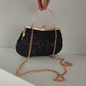 Pochette pour femme faite à la main, motif colibri et fleur de lys tigré, sac à bijoux, turquoise véritable, emballage inclus - Product Image 3