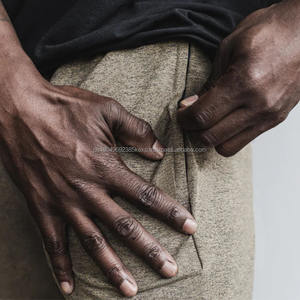 Vente en gros Short de survêtement vierge Short de golf décontracté d'été en coton Fitness Gym Wear Short de golf à entrejambe de 5 pouces pour hommes - Product Image 6