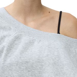 Womens Casual Loose Fit <b>Sweatshirt</b> <b>Off</b> <b>Shoulder</b> Long Sleeve Pullover Top Oversized Drop <b>Shoulder</b> Design Fashion Streetwear - Product Image 3