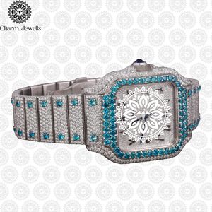 Reloj Charm Jewells de Lujo, Acero Inoxidable, 40 mm, Movimiento Mecánico Analógico, Fecha Automática, Luminoso, Botón de Presión, Cierre Oculto, Resistente al Agua 10 Bar - Product Image 2