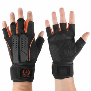 Nouveaux Gants de Musculation Professionnels en Cuir Demi-Doigts Antidérapants Respirants pour l'Entraînement et le Soutien en Salle de Sport - Product Image 2