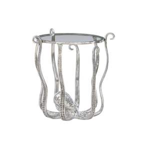 Table en aluminium contemporaine de style pieuvre, adaptée aux maisons modernes, avec une finition élégante et une forme décorative audacieuse - Product Image 4