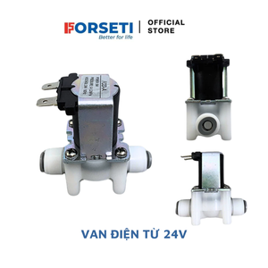 Vanne Solénoïde 24V CC Forseti de Qualité Export, en Acier Inoxydable, Plastique et Cuivre, Électrique, 1 Étape, pour Osmose Inverse, Pièce Domestique - Product Image 2
