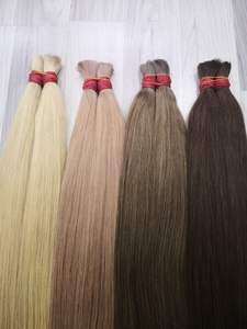 ผมต่อแบบตรงยาวเป็นธรรมชาติแบบ100% สีเดียวเข้มเข้มเข้มเทปผู้บริจาค - Product Image 2