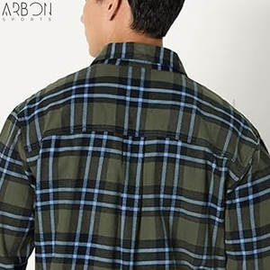 Bon Fournisseur, Nouvelle Collection : Veste Décontractée Premium pour Homme en Flanelle Douce à Carreaux avec Boutons et Poches Avant - Product Image 3