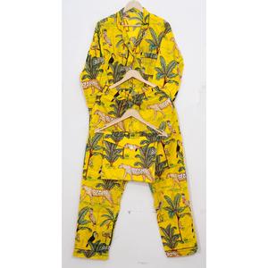 Conjunto de Pijama Floral de Lujo para Mujer, Romántico, de Manga Larga, Pantalones Largos, 2 Piezas, 100% Algodón, Ropa de Dormir Suave - Product Image 5