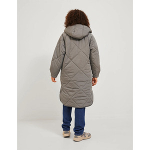 เสื้อแจ็คเก็ตดาวน์แบบมีฮู้ดสำหรับผู้หญิง แฟชั่นเรียบง่าย ความยาวปานกลาง รุ่นใหม่สำหรับฤดูหนาว แบบหนา - Product Image 4