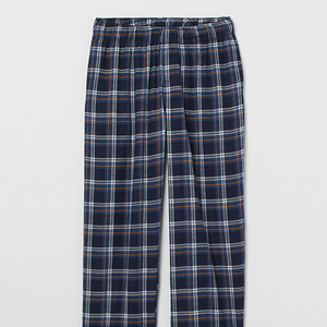 Best Supplier Flannel <b>Plaid</b> Men's Sports <b>Trousers</b> Lightweight Casual Windproof 100% Cotton Low MOQ Night Wear Pajama - Product Image 1
