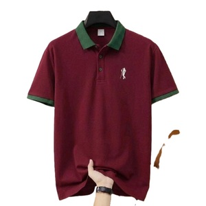 Polo personalizado para hombre, 100% algodón piqué, 220 GSM, manga corta, color sólido, con bordado en el pecho, proveedor informal de Bangladesh. - Product Image 6