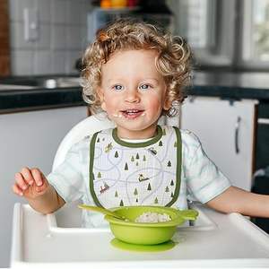 Bavoirs en mousseline de bambou 100% biologique - Doux, absorbants, protège-bave pour bébé, réglables, 0-24 mois - Product Image 2