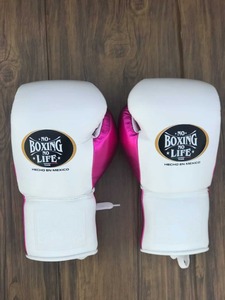 Gants de boxe professionnels style NBNL, faits main en cuir, pour sparring - Product Image 4