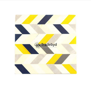 Sous-verre décoratif premium en os incrusté pour table basse Tradebyd - Product Image 3