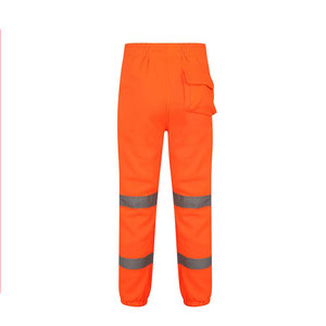 Men's Breathable & Waterproof Reflective Hi Vis <b>Work</b> Pants Wholesale Safety Multi-Pockets <b>Joggers</b> Hi Vis Workwear Trousers - Product Image 3