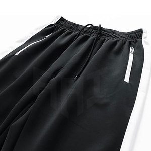 Ensemble de survêtement pour homme, deux pièces, décontracté, à porter au quotidien, couleur unie, coupe confortable, style tendance - Product Image 5