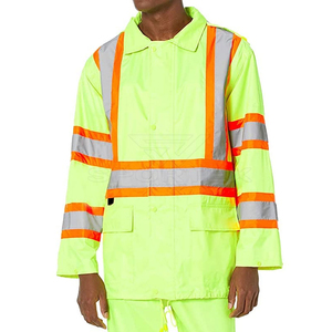Custom Fireproof Cotton Industrial Hi Vis Reflective Safety Twill <b>Overall</b> FRC Worker Work Latest Design Safety Uniform For Sale - Product Image 5