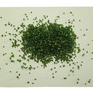 Chips de piedra de cuarzo, revestimiento de color verde, especial para aplicaciones de decoración, exportador a granel usado en India - Product Image 1