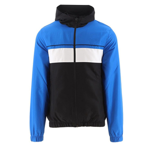 Winter Two Piece Short Set <b>Zip</b>-<b>Up</b> <b>Jacket</b> Sweatsuit 100% Cotton Fleece Zipper Track Suit Windbreaker Unisex - Product Image 2