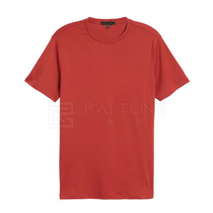 Camisetas personalizadas de algodón 100% para hombre, camisetas informales lisas de manga corta de talla grande, camisetas tejidas de secado rápido para Fitness en oferta - Product Image 1