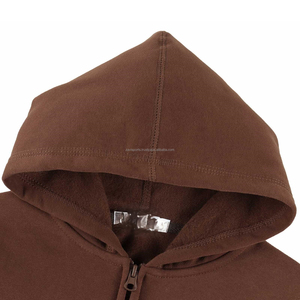 Sudaderas con Capucha y Cremallera para Niños con Logotipo Personalizado, Moda Infantil, Sudadera con Capucha Extra Grande para Niños, Cuello con Capucha, Color Sólido, Sudadera con Capucha y Cremallera Personalizada para Niños - Product Image 4