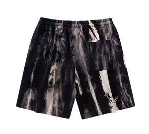 Nouvel ensemble de survêtement d'été pour hommes en coton 260g de haute qualité, personnalisable avec logo, deux pièces (short et haut) - Product Image 2