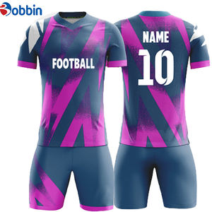 Maillots de football personnalisés pour jeunes, col rond, haute qualité, respirants, pas chers, uniformes de football, maillot de football personnalisé - Product Image 5