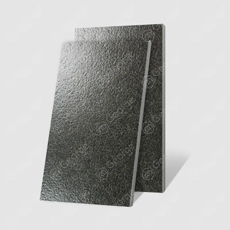 שחור גרניט מלוטש אריחי לוחות ריצוף אבן 60x60 פורצלן ריצוף חיצוני אריחי רצפה עיצובים