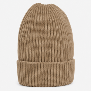 Winter Knit Beanie Hat <b>Plain</b> Ribbed Skull <b>Cap</b> for Sports Travel and Casual Wear - Product Image 1