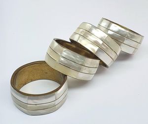 Newly Arrival Design Brass MOP Napkin Ring Metal Napkin Ring With MOP Inlay Stainless steel Napkin Ring At low Wholesale Price - Product Image 5