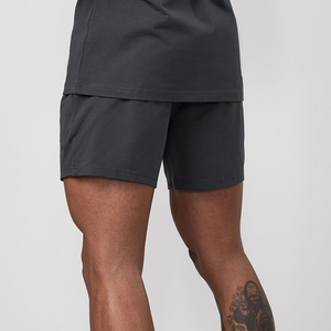 Shorts de sport d'été pour hommes en tissu éponge de coton, shorts de course personnalisés, shorts décontractés pour hommes - Product Image 3