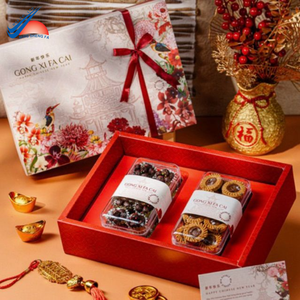 Emballage de boîte-cadeau de luxe pour le Nouvel An, impression pour les coffrets cadeaux de fête et de vacances - Product Image 4